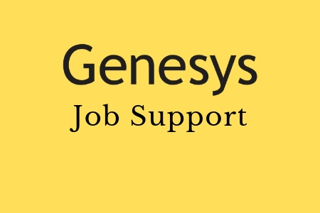 Genesys-Job-Support