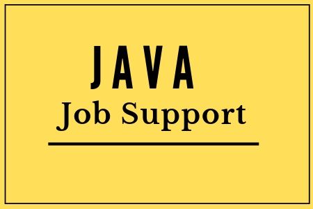 Java-Job-Support