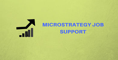 MICROSTRATEGY-JOB-SUPPORT