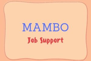 Mambo-Job-Support