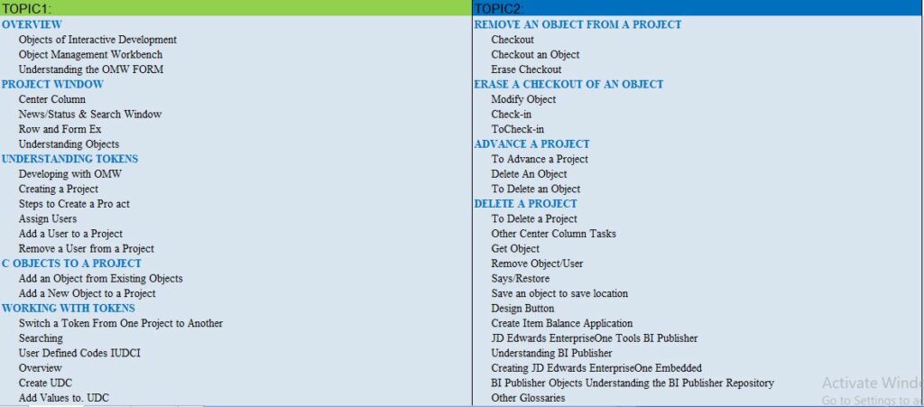 JD EDWARDS Training IDESTRAININGS JD EDWARDS Training IDESTRAININGS