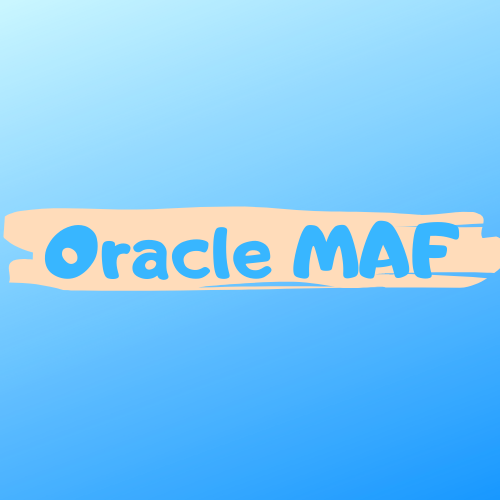 Oracle-MAF-training