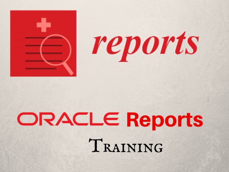 Oracle-Reports-Training