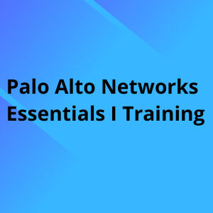 Palo-Alto-Networks-Essentials-I-Training