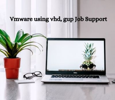 Vmware using vhd, gup Job Support